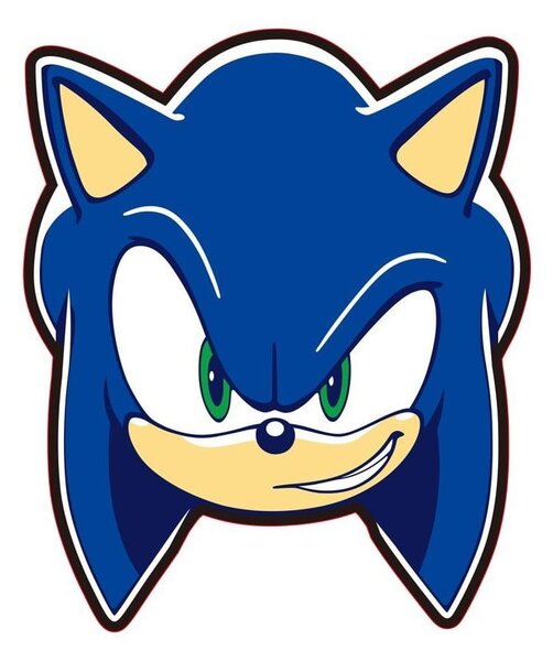 Polarowa poduszka dziecięca Sonic – Jerry Fabrics