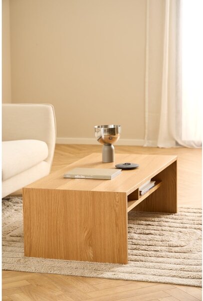 Stolik w dekorze dębu w naturalnym kolorze 60x120 cm Arlon – Actona