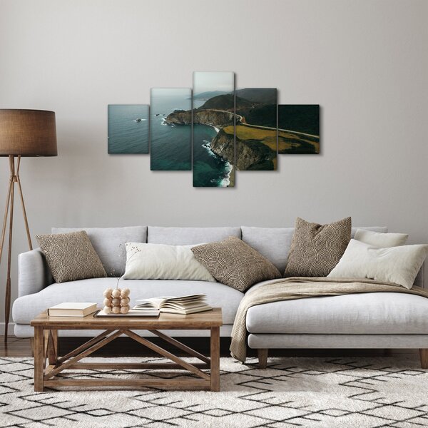 Obraz - Klif w oceanie (125x70 cm)