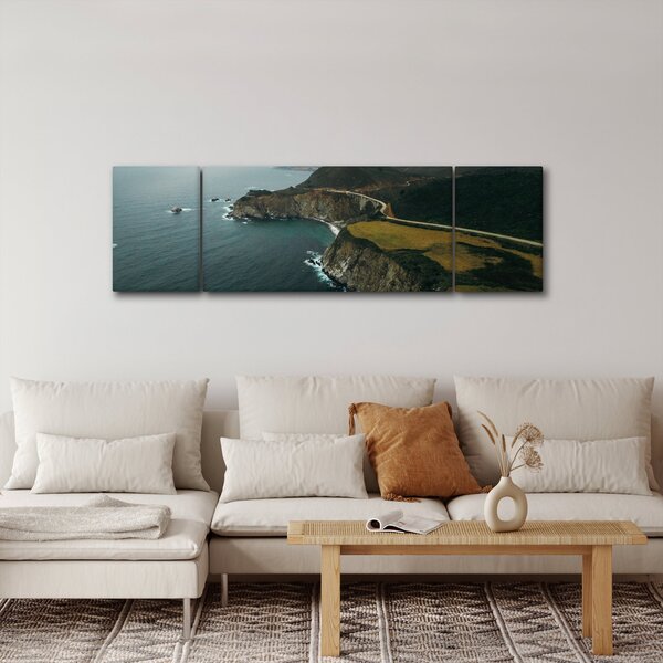 Obraz - Klif w oceanie (170x50 cm)