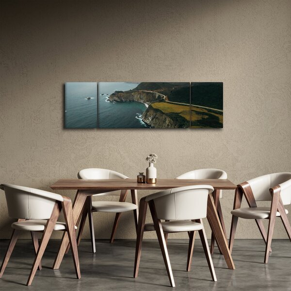 Obraz - Klif w oceanie (170x50 cm)