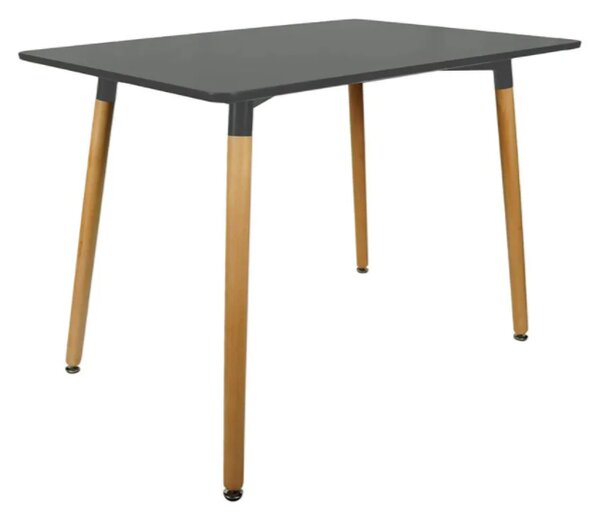 Stół do jadalni BERGEN 100x70 cm szary