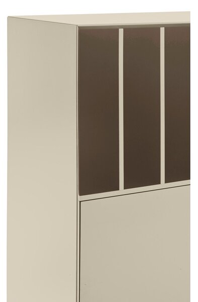 Kremowa szafka 120x140x45 cm Platt – Teulat