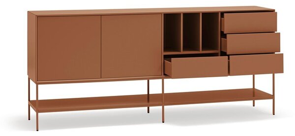 Ceglasta komoda 220x98x45 cm Platt – Teulat
