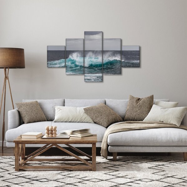 Obraz - Fale w oceanie (125x70 cm)