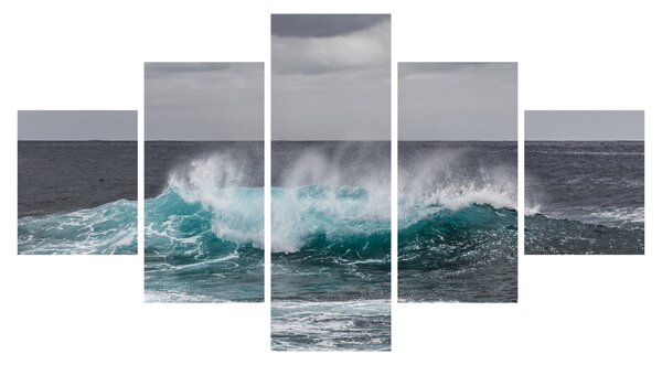 Obraz - Fale w oceanie (125x70 cm)