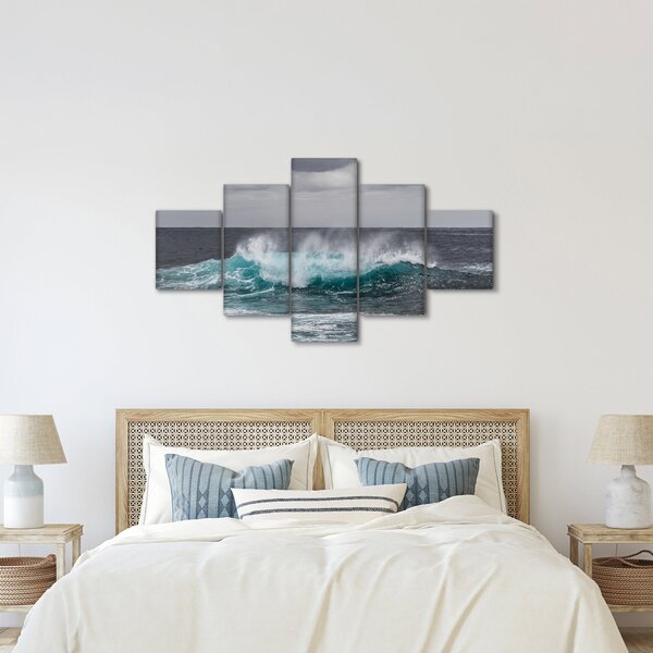 Obraz - Fale w oceanie (125x70 cm)