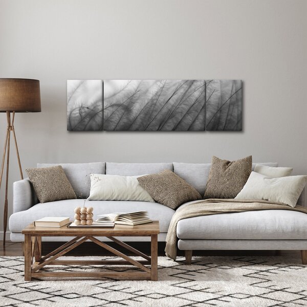 Obraz - Trawa na wietrze (170x50 cm)