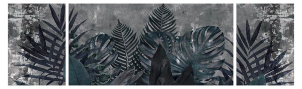 Obraz - Liście palmowe (170x50 cm)
