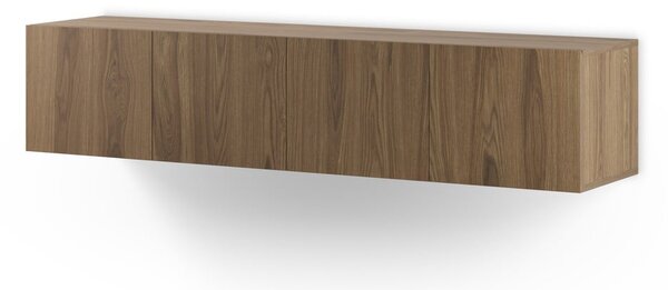 Szafka pod TV w dekorze dębu w naturalnym kolorze 180x38x35 cm Daroca – Marckeric