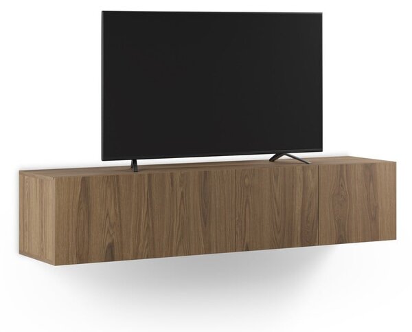 Szafka pod TV w dekorze dębu w naturalnym kolorze 180x38x35 cm Daroca – Marckeric