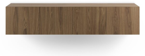Szafka pod TV w dekorze dębu w naturalnym kolorze 180x38x35 cm Daroca – Marckeric
