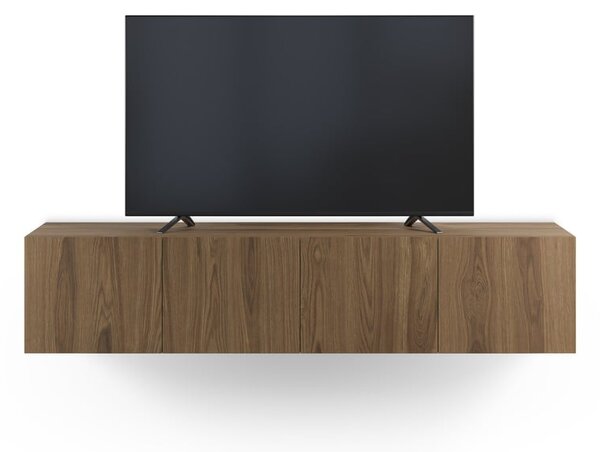 Szafka pod TV w dekorze dębu w naturalnym kolorze 180x38x35 cm Daroca – Marckeric