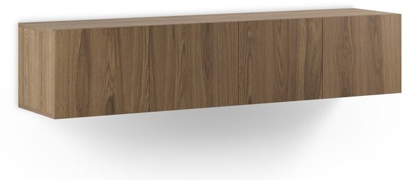 Szafka pod TV w dekorze dębu w naturalnym kolorze 180x38x35 cm Daroca – Marckeric