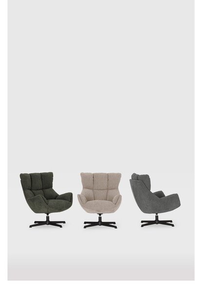 Zielony fotel Odette – Marckeric