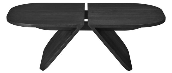 Czarny stolik z litego drewna dębowego 54x100 cm Avio – Blomus