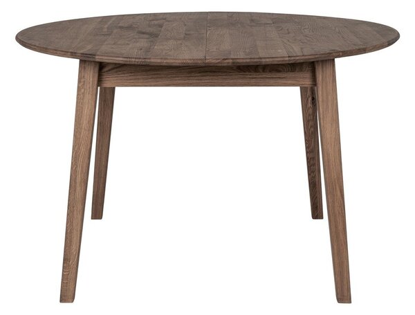 Okrągły rozkładany stół z litego drewna dębowego ø 118 cm Metz – House Nordic