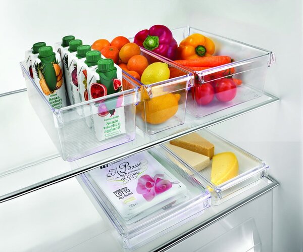 Plastikowy organizer do lodówki 37x15 cm – Metaltex