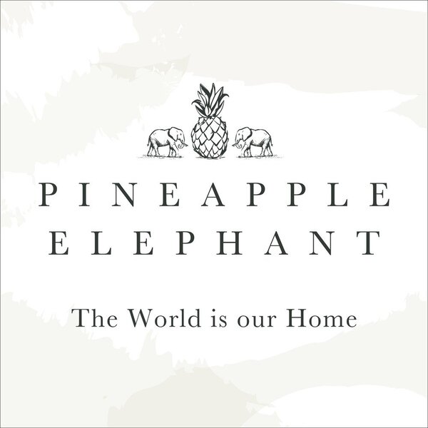 Beżowa narzuta 220x230 cm Casablanca Pinsonic – Pineapple Elephant