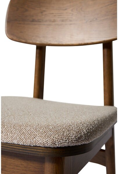Brązowe krzesło Livo – Unique Furniture