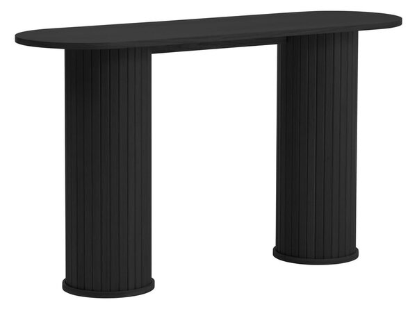 Czarna konsola 40x130 cm Nola – Unique Furniture