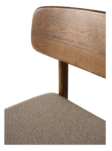 Brązowe krzesło Livo – Unique Furniture