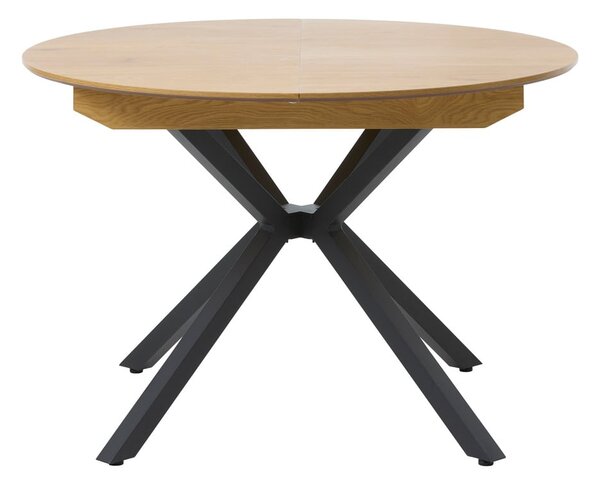 Okrągły rozkładany stół z dodatkowym blatem ø 120 cm Cesura – Unique Furniture