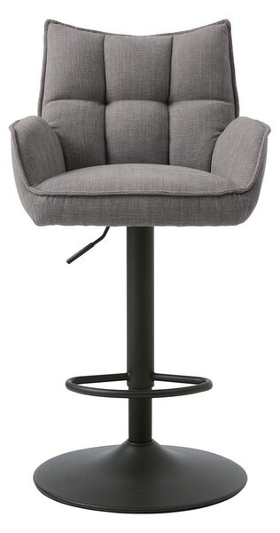 Szare hokery z regulowaną wysokością zestaw 2 szt. Marilla – Unique Furniture