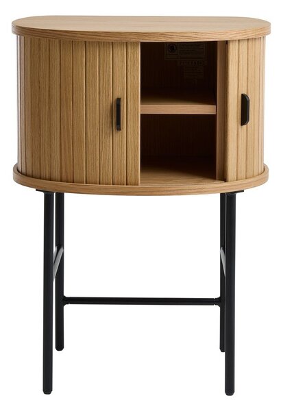 Szafka nocna w naturalnym kolorze Nola – Unique Furniture