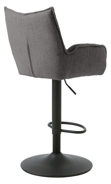 Szare hokery z regulowaną wysokością zestaw 2 szt. Marilla – Unique Furniture