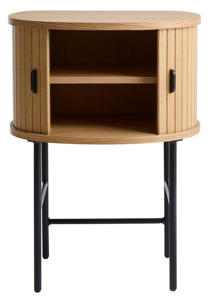 Szafka nocna w naturalnym kolorze Nola – Unique Furniture
