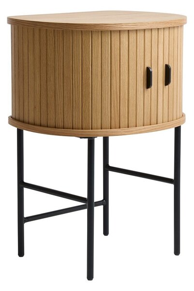 Szafka nocna w naturalnym kolorze Nola – Unique Furniture