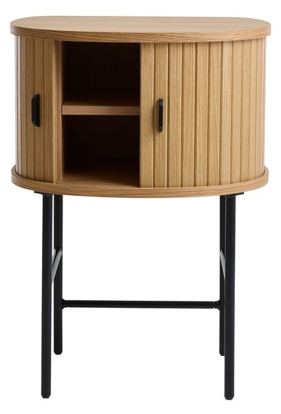 Szafka nocna w naturalnym kolorze Nola – Unique Furniture