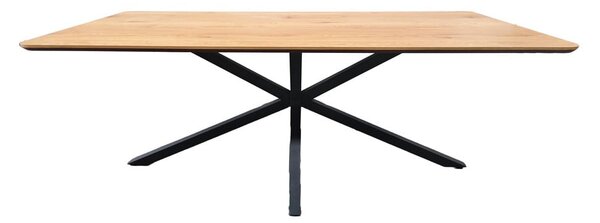 Stół z blatem w dekorze dębu 90x160 cm Cesura – Unique Furniture