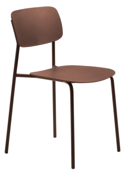 Krzesła w kolorze terakoty zestaw 2 szt. Kirkland – Unique Furniture