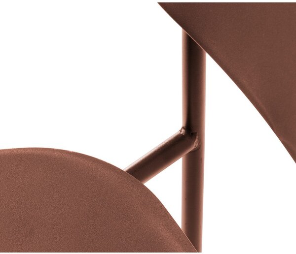 Krzesła w kolorze terakoty zestaw 2 szt. Kirkland – Unique Furniture