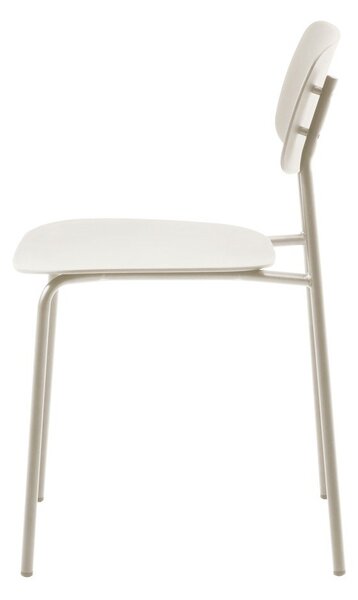 Białe krzesła zestaw 2 szt. Kirkland – Unique Furniture