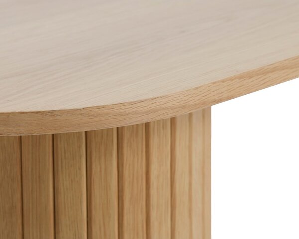 Konsola w naturalnym kolorze 40x130 cm Nola – Unique Furniture