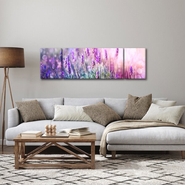 Obraz - Lawenda w słońcu (170x50 cm)
