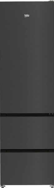 Lodówka BEKO b300 B3RGNA354HXBR No Frost Multi door AeroFlow 203.5cm Ciemny Inox