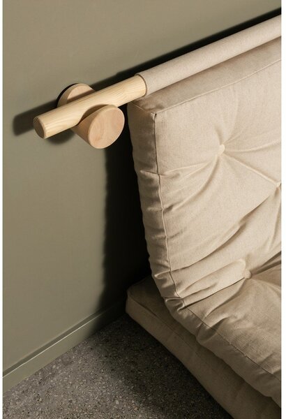 Zielona rozkładana sofa 135 cm Hooked – Karup Design