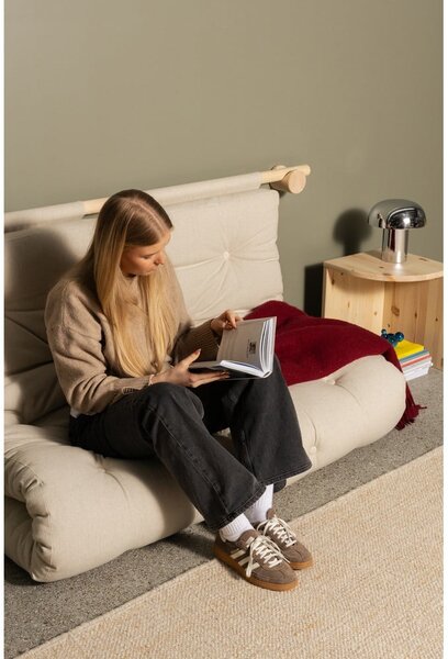 Zielona rozkładana sofa 135 cm Hooked – Karup Design