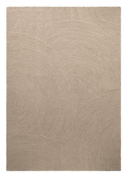 Beżowy wełniany dywan tkany ręcznie 200x300 cm Calmio – Hanse Home