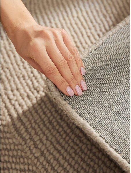 Beżowy wełniany dywan tkany ręcznie 200x300 cm Calmio – Hanse Home