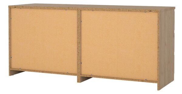 Komoda w dekorze dębu w naturalnym kolorze 154x70x50 cm Naia – Tvilum