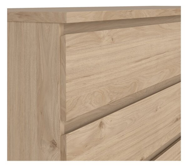 Komoda w dekorze dębu w naturalnym kolorze 154x70x50 cm Naia – Tvilum