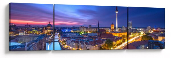 Obraz - Niebieskie niebo nad Berlinem (170x50 cm)