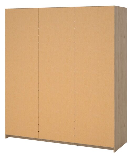 Szafa w dekorze dębu z drzwiami przesuwnymi w naturalnym kolorze 177x200x60 cm Naia – Tvilum