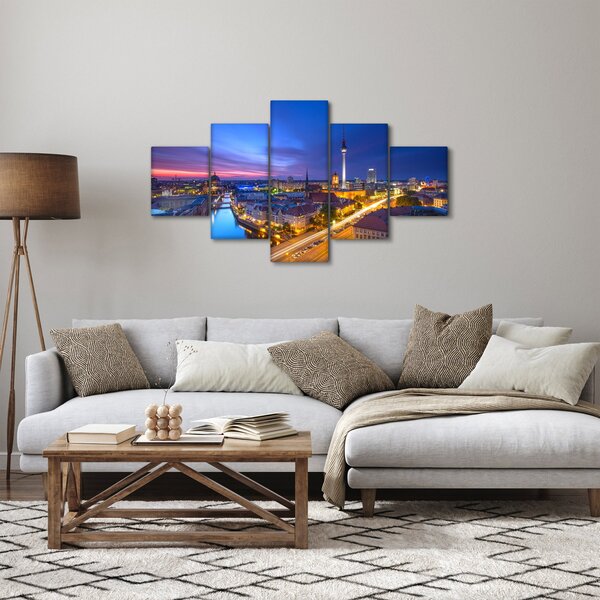Obraz - Niebieskie niebo nad Berlinem (125x70 cm)