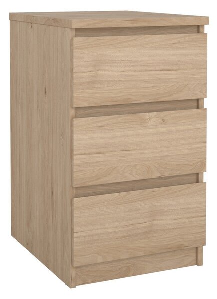 Komoda w dekorze dębu w naturalnym kolorze 40x70x50 cm Naia – Tvilum